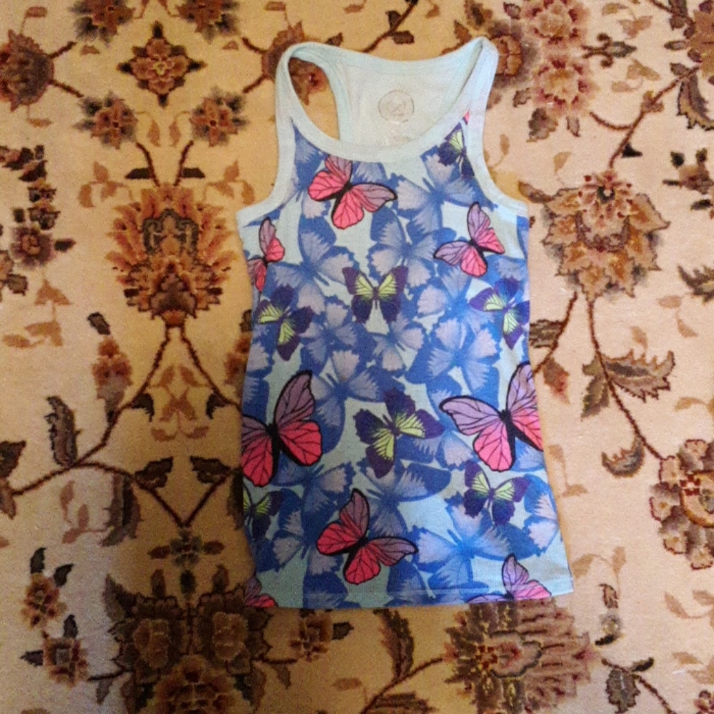 Girl's Butterfly Tank Top